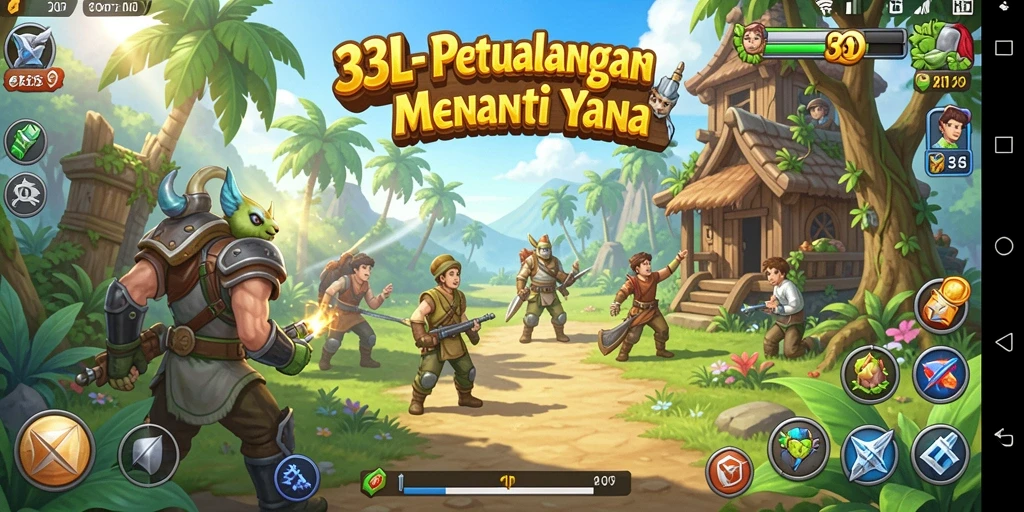 Gameplay seru di dunia petualangan 33L dengan tantangan menantang.