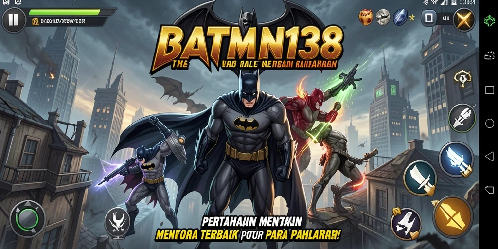 Screenshot menunjukkan pertarungan menegangkan dalam gameplay Tower Defense.