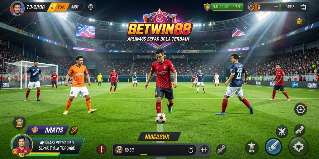 Tampilan gameplay menarik dari BETWIN88 yang menghadirkan pengalaman sepak bola nyata.