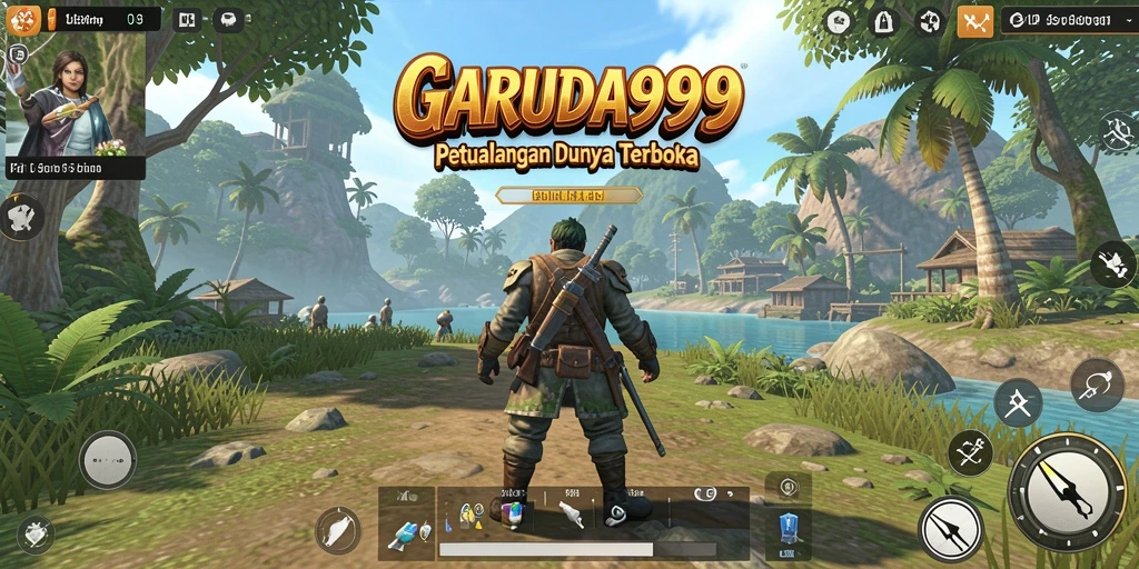 Tampilan menarik dari gameplay GARUDA999 dalam dunia terbuka.