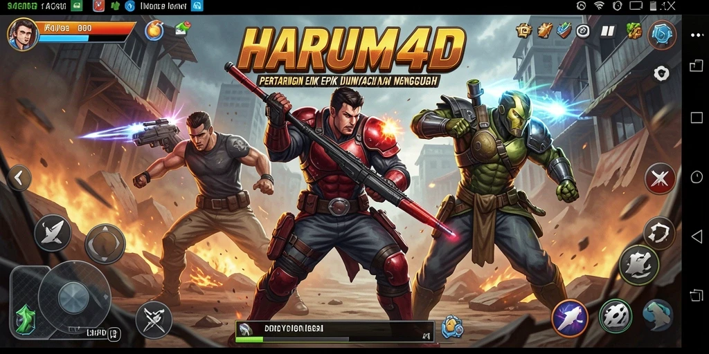 Gameplay seru dan mendebarkan di HARUM4D.