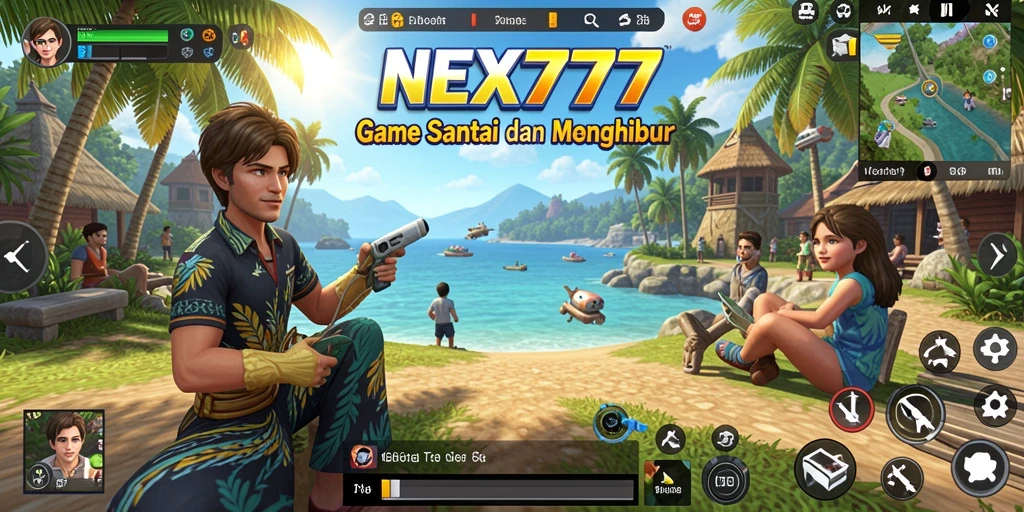 Tampilan gameplay menarik dari NEX777 yang seru dan menghibur.